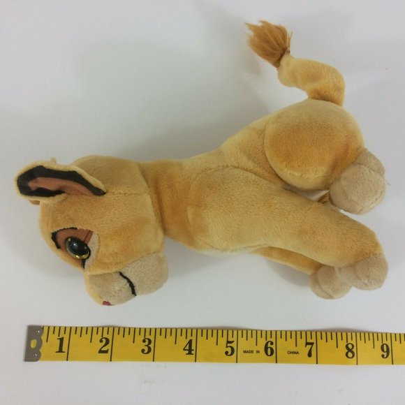 TY Sparkle Disney The Lion King Simba Plush 7" Cub Stuffed Animal Glitter Eyes - Picture 12 of 12